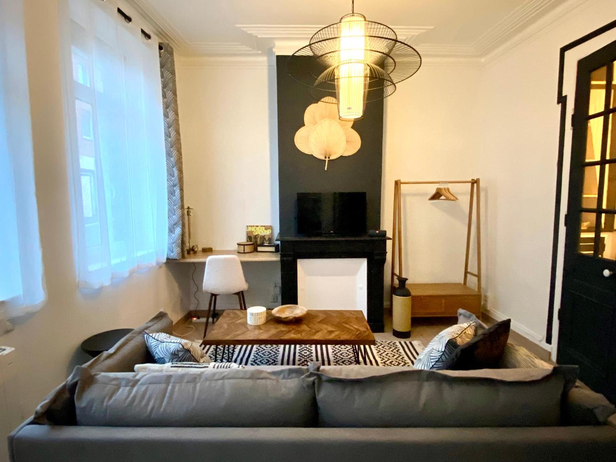 L'Art Appart' - T2 - Lit King Size - Proche Centre Amiens Bagian luar foto